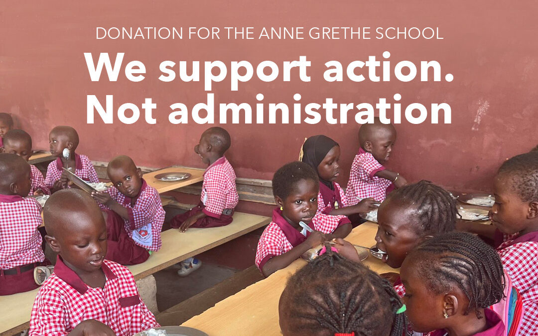 Nopa Nordic støtter Annegrethe Skolens indsats for børn og familier i Gambia